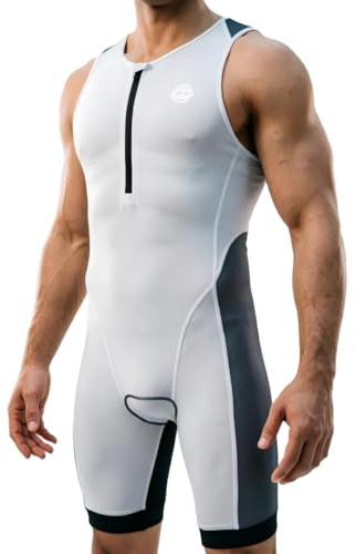 Terradorn - Combinaison de triathlon pour homme à séchage rapide, combinaison de triathlon pour la natation, la course à pied et le cyclisme, combinaison respirante Ironman, légère et confortable