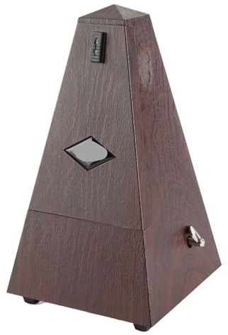 UPALDHOU Universelles Mechanisches Metronom für Klaviergiar -Gitarren -Bass Drums mit Großem Sound, Einfach zu Bedienendes Design, für Alle Altersgruppen, Präzises Rhythmus Training, Universelle