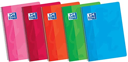 Oxford 100430166 Collegeblock / Briefblock, 5 Stück