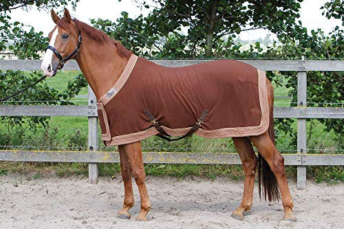Harry's Horse 32200086-07165cm Fleecedecke Prunkmodell mit Bauchlatz, M, Marine