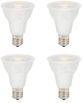 Taysing Dimmable R14 LED Spotlight Bulb 5W Type R Bulb 450 Lumen Mini Reflector Light Bulb E17 Intermediate Base Light Bulb Used for Reading Lamp Cabinet Closet Lamp Desk Lamp(4 Pack Soft White)