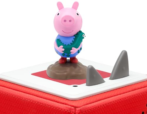 tonies George Peppa Pig Audio Character - Peppa Pig Toys, On the Road with Peppa Pig Audiobooks for Children