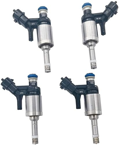 Germban 0261500073 4 Stück Einspritzdüsen 6 Löcher Ersatz für Mi Ni Cooper Countryman Paceman 1.6 L4 R56 R55 R57 R58 für B M W 1er F20 FJ1123 13537591623