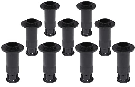 WITEN&NOCK Duschwannenfüße Montagefüße Set 9 Stück SMC Duschwanne Stellfüße Wannenfuß 9-12cm höhenverstellbare Wannenfüße Fußgestell