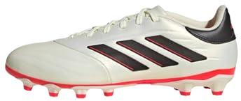 Adidas Unisex Adulto Copa Pure II League Multi-Ground Boots, Ivory/Core Black/Solar Red, 40 EU