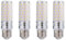 Ampoule LED en forme de maïs 8W - Équivalent 60W incandescent, 800LM, Base E26 Blanc chaud 3000K, non-dimmable, lot de 4