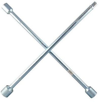 Generico Chiave A Croce per Dadi Ruota Camion 24/27/30 mm. Quadro maschio 3/4” per Gomme bulloni ruote autocarri - 99173