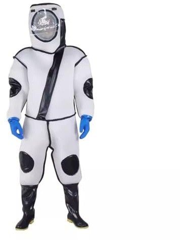 BSapp Bee Suit Bee Suit Thickened Anti bee Suit Breathable Special bee Protective Suit Anti bee Suit Anti bee hat (Color : White, Size : Large)