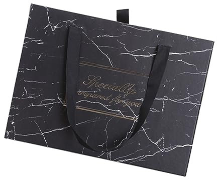 SOLUSTRE Elegante Marmormusterbox Wiederverwendbare Schubladenverpackungsbox Für Festivalverpackungen