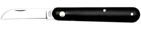 DUE BUOI 228 SU.SI Coltello da Innesto Professionale Alberi da Frutto e Giardinaggio Acciaio Carbonio Böhler K720, Manico in Nylon Rinforzato