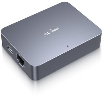 GL.iNet Remote KVM Control Over Internet, 4K Resolution,Tailscale Support, Remote Keyboard, Video, Mouse Control for Home Offices, Data Center, IT management and Industrial Applications