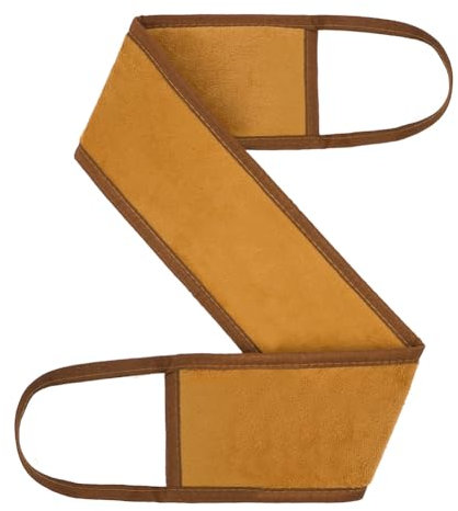 DiULi Applicatore Autoabbronzante, Autoabbronzante Applicatore per Lozione Posteriore, Doppia Riutilizzabili Lavabili, Marrone