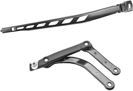 BIHEE Front Right Wiper Arm - Compatible with 5 & 6 Series 520i 520d 523i 525i 525d 530d 530xi 535d 540i 545i 550i M5 E60 E61 E63 E64, OEM 61617185366 Replacement