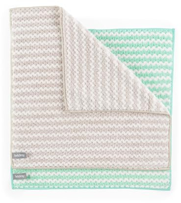 Beldray Anti Bac Microfibre Cleaning Cloths 2 Pack, Antibacterial | 87% Recycled Polyester, Super Absorbent, Reusable And Durable, Grey And Mint, Multipurpose For Surfaces Worktops Crockery