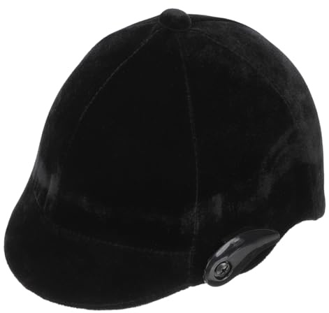 TOGEVAL Casco Equitacion para Niño y Niña, Casco Protector Ecuestre de Polipropileno, Ligero y Ajustable, Ventilación Completa para Montar a Caballo