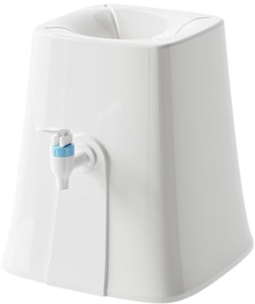 FQRDKT Soporte de Dispensador de Agua Compacto para Bidón Base Fija Organizadora de Botellas Soporte Práctico Portátil Material de Polipropileno