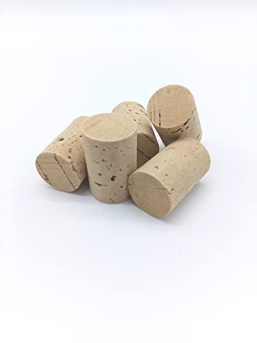 50 Stück Weinkorken, Flaschenkorken, Korken, Premium Naturkork, 40 x 26 mm, unbehandelt für Hobby Winzer
