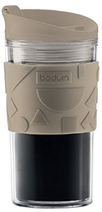 Bodum Travel Mug - Kunststoff mit Silikonband - Farbe Sand - 0,35 L - A11103-XYB-Y16-6