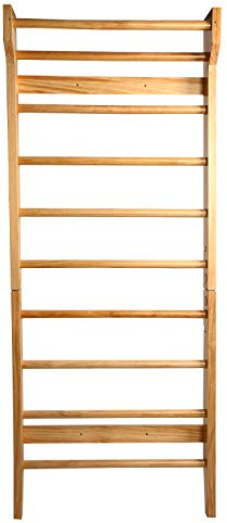 CCLIFE Espalier en Bois Echel Suedois Espalier Gym pour Adulte et Enfant Capacité de Charge 100KG