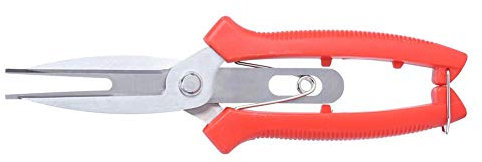Potatore di Rami Forbici Doppie Forbici da potatura, Cesoie da potatura, Cesoie multifunzionali per Tubi dell'Acqua per Tagliare Le Piante Frutta Bonsai Raccogliere Fiori da Taglio