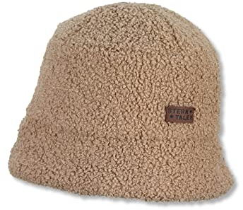 Sterntaler Unisex Kinder Mütze Baby Kinder Hut Teddy, beige, 55