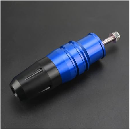 AIERDEYP Motorrad Sturzschutz Auspuff Sliders Crash Pads Schutz Für Suzu&ki Für GSX-R Für GSXR 750 600 1000 K1 K2 K3 K4 K5 K6 K7 K8 K9 K10 K11 K12 K13 2001-2023(A-Blue GSXR Logo)