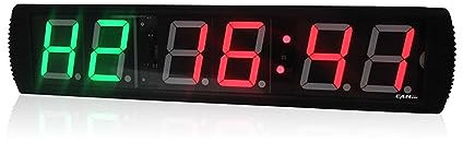 385/5,000 Horloge de compte à rebours 4inch Gay Timer Temps de formation et temps de repos Alternativement équipement de chronométrage électronique Légère et solide(GI2G4R-App Control)