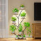 BACEKOLL Plant Stand Indoor with Grow Lights - 8 Tiered Indoor Plant Shelf, 126CM Tall Plant Stand for Plants Multiple, Metal Plant Flower Holder Stand, Plant Rack for Home, Patio, Corner