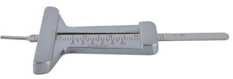 Gorise Calibro Di Profondità Del Battistrada Ad Alta Precisione Per Pneumatici,Calibro Di Profondità Del Battistrada,Tester Filettatura Di Pneumatici Per Auto E Moto, Accessori