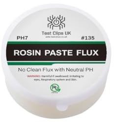 50g Solder Flux Paste, TESTCLIPS Electrical Solder Flux Paste, No-Clean Solder Paste Grease Professional Mechanic Welding Repair Tool for Phone SMD PCB BGA PGA (Lead Free)
