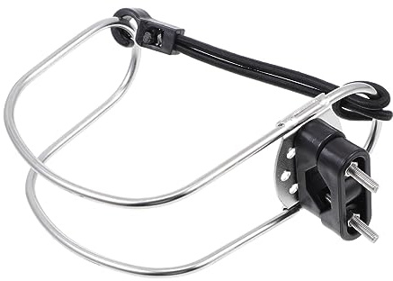 BESTonZON Stainless Steel Lifebuoy Bracket Durable Horseshoe Holder for Life Rings Corrosion Resistant Accessory for Boats and Yachts for Swimming Rings