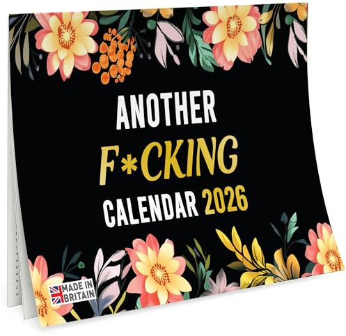 Funny Rude & Sweary Calendar 2026 – Adult Humour Wall Calendar