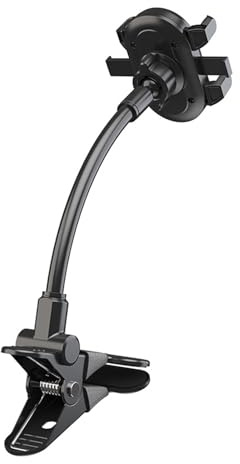 Ddujbtp Phone Stand For Baby Strollers Musical Instrument With Rotating Clip Secure Hold For Carts Bicycles Other Handrails Phone Mount