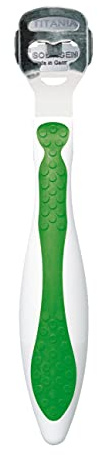 TITANIA Softtouch Hornhauthobel, Circa 16.5 cm, Inklusive Doppelseitiger Klinge, auf Blisterkarte, 1er Pack (1 x 39 g)