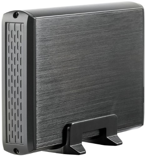 Xystec Informática - Disco Duro Caja: Caja Externa USB 3.0 para HDD SATA de 3,5  HDE-1335.Black (Externo de Disco Duro, Adaptador)