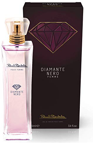 Renato Balestra, Eau de Parfum Donna, Profumo Femminile Diamante Nero, Fragranza Floreale, Orientale e Fruttata, 100 ml