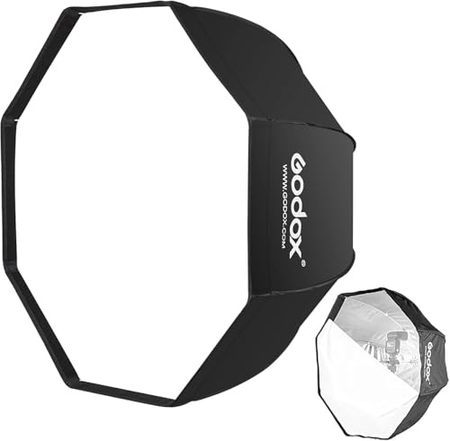 Godox SB-UBW95 - Softbox octogonal (95 cm, con nido de abejas, estilo paraguas)