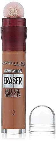 Maybelline Concealer Instant Anti Age Eraser Eye Concealer, Dark Circles and Blemish Concealer, Ultra Blendable Formula 13 Cocoa