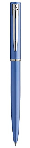 Waterman Allure Kugelschreiber | Lackierung in Blau | Mittlere Spitze | Blaue Tinte | Geschenkbox