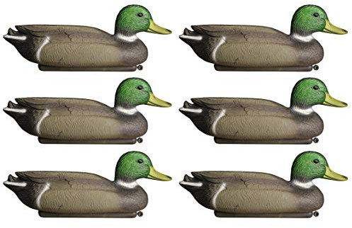 Selections Mallard Duck Hunting Shooting Floating Decoy Pond Decoration Large (Pack of 6)