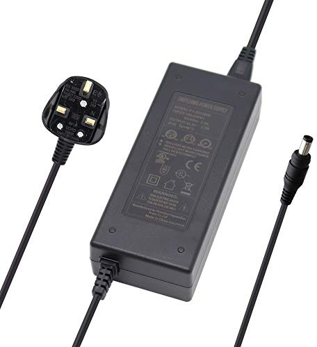 Abakoo 42V 2A Charger Power Supply Adapter for 10S 36V Lithium Battery Pack, Li-ion Battery Charger DC 5.5x2.1mm