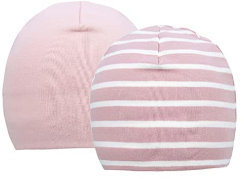 Baby Beanie für Jungen Mädchen, Kleinkind Mütze Herbst Winter 2er Set