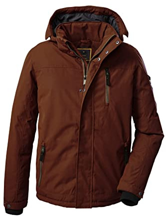 G.I.G.A. DX (GIGEQ Casual funktionell jacka för män med avtagbar huva GW 37 MN JCKT, höstlöv, 3XL, 38541–000