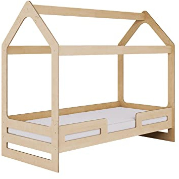 Bett 180 x 80 cm aus Sperrholz 15 mm mit Lattenrost