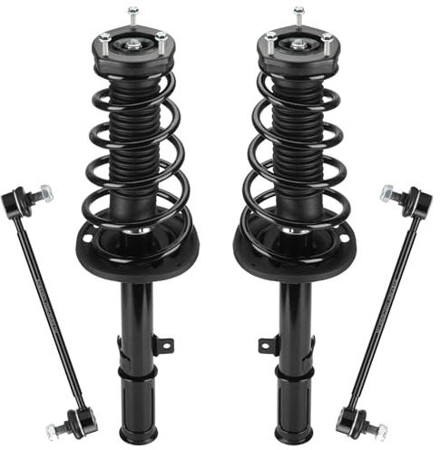 Rear Strut Assembly & Sway Bar Links for 2004-2006 Lexus ES330, Toyota Camry, Shock Absorbers Replace 172208 172207 4PCS 2005