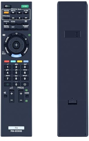 RM-ED035 Replacement Remote Control for Sony LCD TV Compatible with KDL-32EX403 KDL-32EX503 KDL-32EX504 KDL-32EX505 KDL-32EX603 KDL-32EX711 KDL-32EX716 KDL-32NX503 KDL-37EX500 KDL-37EX503
