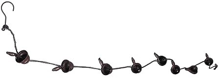 MOUMOUTEN Outdoor Mobile Birds Regenkette, Dekorativer Ersatzbecher Für Dachrinnen, Fallrohre, Ketten, Auffangbehälter, Metall, Sammeln Regenwasser, Eisen, Bronze, Terrasse, Garten, Kette, Dachrinnena