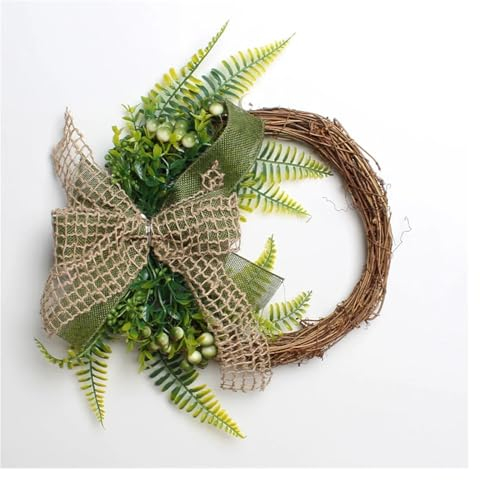 YUYAO Künstliche Blumengirlande, Haustür-Ornamente, Tote Zweige, Rattan-Kränze, Türbehang, Herbst-Party, Weihnachtsdekoration, Basteln cuicui