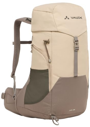 VAUDE Jura 24 – Wanderrucksack für Damen & Herren mit 24 Liter Volumen, Belüfteter Netzrücken mit Regenhülle, ErgoShape-Schultergurte & Trinksystem – Ideal für Tagestouren