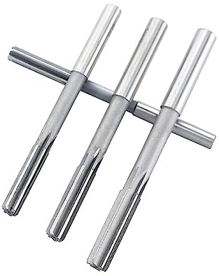 H7 Maschinenreibahlen-Set, 4/5/8 Stück, 3–10 mm, gerader Schaft, Spannreibahle, Metallschneidwerkzeug, gerade Reibahle, Handreibahlen (Größe: 4 Stück (4, 6, 8, 10 mm)) (4 Stück (4, 6, 8, 10 mm))